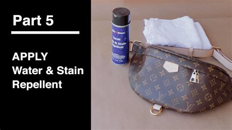 How to Apply Water Repellent for Louis Vuitton Vachetta Leather .